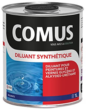 Diluant Synthetique - 1L Diluant pour Peintures et Vernis Type Glycérophtaliques et Alkyde-Uréthanes