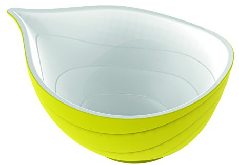 zakdesigns 2263-0321 Salatschüssel Zwiebel, 18 cm, Melamin, Gold/weiß