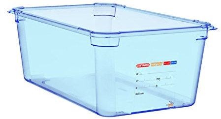 Araven ABS (BPA Free) Blue Container - GN 1/1 200mm