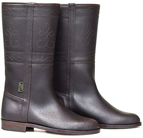 Botasvalverde - 600 - Bota Campero Clasico Castaña - Color : Marrón - Talla : 43
