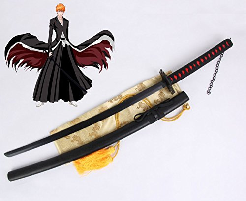 KATANA SPADA TENSA ZANGETSU MANGA BLEACH DI ICHIGO KUROSAKI DA PER ARREDAMENTO