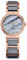 BERING Damen Quarz Uhr | Armbanduhr 25 mm roségoldenes Edelstahlgehäuse und graues Zifferblatt | Edelstahlband mit Keramikelementen | 5 ATM | 10725-769
