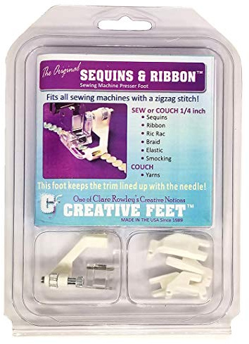 Creative Feet Sequins N Ribbon Sewing Machine Presser Feet