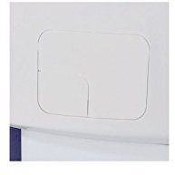 Siamp - Plaque intégra double touche blanche Bâtichasse 500