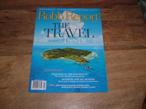 Robb Report Magazine (January 2011)