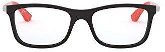 Ray-Ban Unisex RY1549 Brillengestell, Schwarz (Matte Black), 48