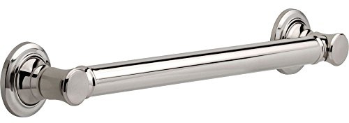 DELTA FAUCET 41618 Traditional Grab Bar, 18-Inch, Chrome