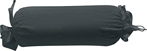 Erwin Müller Nackenrollenbezug Seersucker Uni Serie Rosenheim - pflegeleicht, bügelfrei, mit Bindebändchen