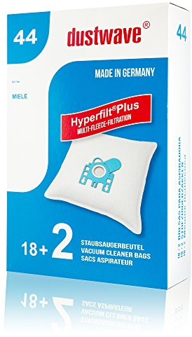 Megapack - 20 Staubsaugerbeutel passend für Miele S5 Ecoline green Bodenstaubsauger/dustwave® Markenstaubbeutel/Made in Germany + inkl. Microfilter