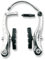 ALHONGA 875-ad MTB Unisex Adults' Clamp Brackets, Grey, One Size