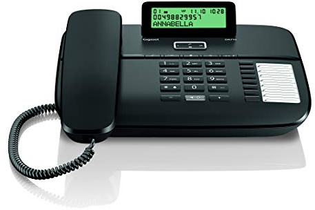 Gigaset DA710 Téléphone sans fil Noir (Import Espagne) [Version Espagnole]