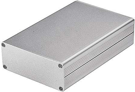 Eightwood Aluminum Box Electronic Amplifier Project Enclosure PCB Circuit Board DIY Case, 4.32 x 2.82 x 1.13 inch (LWH)