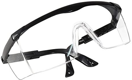 HQRP Lunettes de protection Anti-UV Claire/Lunettes protectrices pour Travaux de jardin/Jardinage/Tonte de pelouse/Taille des haies