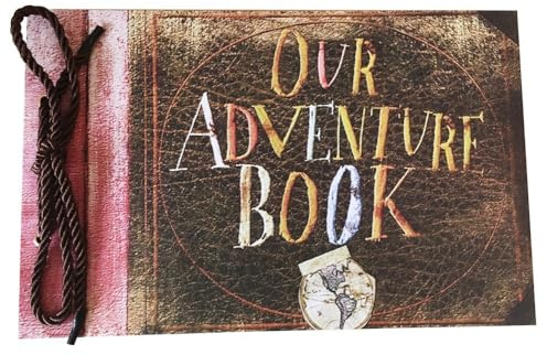 LINKEDWIN Il nostro libro di avventura, il nostro libro di avventura, album Pixar Up a tema con cartoline di film, album fotografico di nozze e compleanno, souvenir, 80 pagine