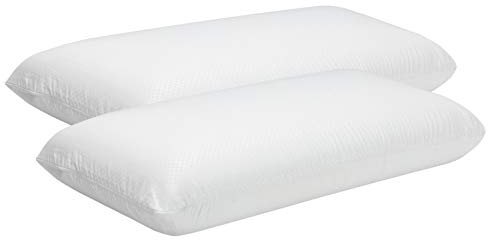 Pikolin Home - Almohada Viscoelástica 70 cm (2 Unidades), de Hotel - Adaptabilidad al Cuello, Hipoalergénica, Firmeza Media,para Dormir Todas las Posturas, Doble Funda, Transpirable y Suave