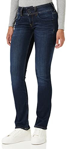 Pepe Jeans Damen Gen Straight Jeans, 000denim, 29W / 32L