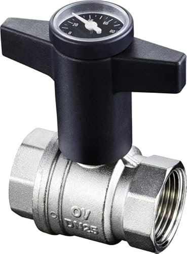 Oventrop OV Kugelhahn Optibal mit Thermometer DN 40 11/2