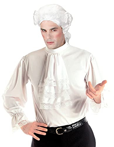 W WIDMANN MILANO Party Fashion - Kostüm Vampir, Hemd mit Jabot, Adelige, Höflinge, Blutsauger