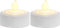 Star LED-Teelicht T-Light, 2 Stück, flackernd inklusive Batterien, Timer Blisterpackung, 2,9 x 3,6 x 3,6 cm, weiß 068-05