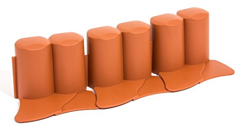 Prosper Trädgårdspalisad, 302 x 10 cm, Terracotta, 302 x 302 x 10 cm
