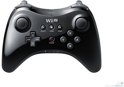 Nintendo Wii U WUPARSKA Pro Controller - Schwarz