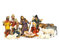 Marolin Krippenfiguren Set 12 Figuren, zu 9cm Fig. (Kunststoff)