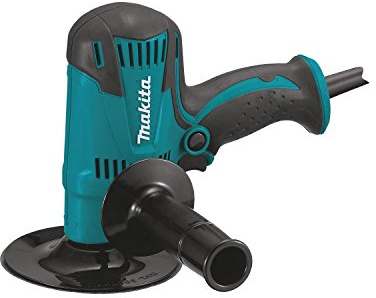 Makita GV5010 5 Disc Sander, 3.9A, 4500 RPM, 5 Pieces Including Abrasive Disc, Backing Pad, Side Handle, Hex Wrench