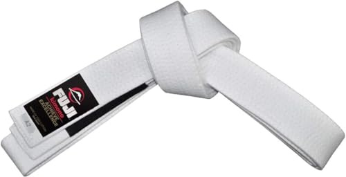 FUJI BJJ Belt - Original Brazilian Jiu Jitsu Rank Belt (White, A5)