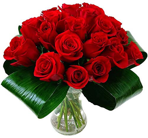 Clare Florist Love 20 Red Roses Fresh Flowers Bouquet - Romantic Valentine's Flowers