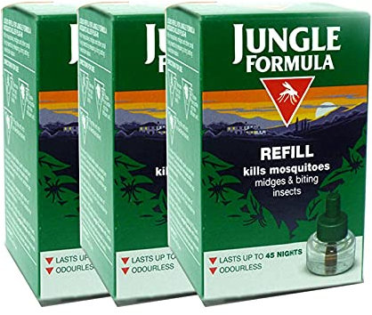 Jungle Formula Mosquito Killer Plug In Refill 35 ml **3 PACK DEAL**