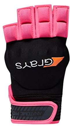 GRAYS Anatomic Pro Linke Hand Hockey Handschuhe, Rosa, S