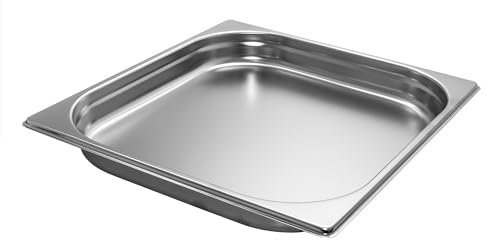 Bac GN 2/3 gastronormb Gastronorm GN en acier inoxydable 2,3 L profondeur 40 mm