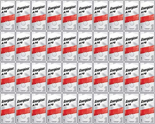 40x Energizer Watch/electronic, A76/lr44 (A76bp) 40 Pack Bundle!! Energizer Lr44 1.5v Button Cell Battery 10 Pack (Replaces: Lr44, Cr44, Sr44, 357, Sr44w, Ag13, G13, A76, A-76, Px76, 675, 1166a, Lr44h, V13ga, Gp76a, L1154, Rw82b, Epx76, Sr44sw, 303, Sr44, S303, S357, Sp303, Sr44sw) Energizer Brand Name Batteries