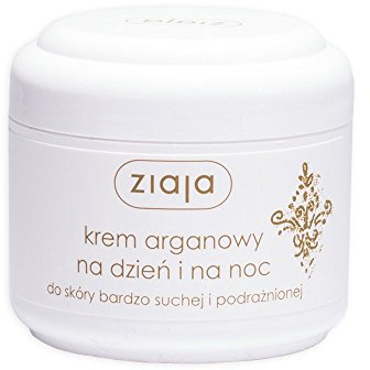 Crema de día y noche para pieles muy secas e irritadas con aceite de argán orgánico 75ml de Ziaja