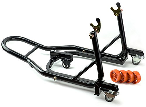 Verda Motorradständer Motorrad Montageständer | All-In-One Universal Ständer für Motorräder | Robust & Stabil | Tragkraft bis 200 kg | Ideal für Wartung & Reparatur