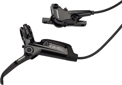 SRAM Level T Disc Brake and Lever - Rear, Hydraulic, Post Mount, Black, A1