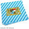 Servietten Bayern, 20 Stück, mit Bayernwappen Tischdeko für bayerischen Abend, Partydeko *NEU bei Pibivibi©