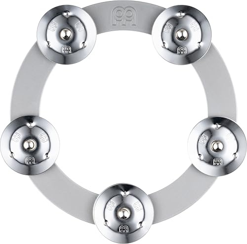 Ching Ring Tambourine Jingle Effect, Stainless Steel — NOT MADE IN CHINA — For Hihats, Crashes, Rides and Stacks