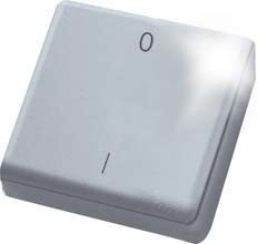 Eltako radiosensor minihandsändare, 1 st, vit, FMH2S-WS