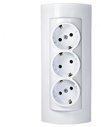 Enchufe multitoma, toma de tierra, bifásico, trifásico o trifásico con LED, 220.00V