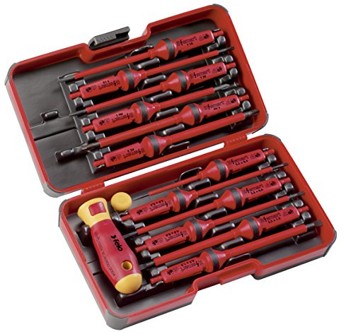 Felo E-smart VDE Wechselklingen Satz, 14-tlg SL, PH, PZ, Tx