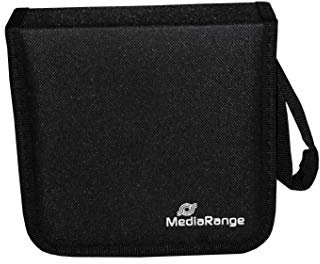 CD-wallet MediaRange für 24 CD/DVDs schwarz retail, BOX50