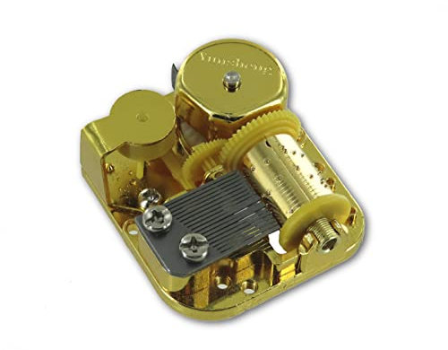 Lutèce Créations 18-Ton-Spielwerk/Musikmechanismus/Musikwerk mit Federantrieb für Spieluhren, Spieldosen und musikalische Schmuckschatullen - Tristesse (Frédéric Chopin)