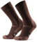 DANISH ENDURANCE Merino Wandersocken, Thermo Outdoor Socken & Trekkingsocken, Unisex, für Herren & Damen, Braun, 43-47