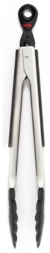 OXO SoftWorks 9-Inch Locking Tongs with Nylon Heads