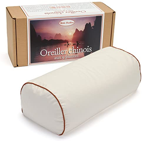 Mille almohadas almohada chino en los 9 plantas Bio 36 x 18 x 10 cm