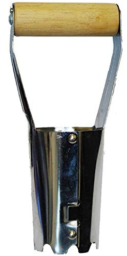 Freund-Victoria 1850557 Plantador de bulbos 4772, Plata/Verde, 40 x 25 x 15 cm