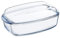 Pyrex Essentials Rechteckige Kasserolle mit Deckel 4,5 Liter