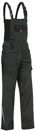 Stenso Prisma Peto de Trabajo para Hombre - Resistentes y con numerosos Bolsillos - Verde Oliva - 46