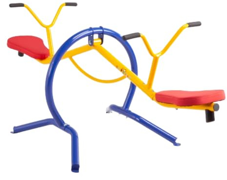 gym dandy Teeter-Totter Home Seesaw Playground Set TT-210, Multi Colored, 37.00 x 31.00 x 85.50 inches